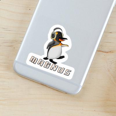 Sticker Magnus Music Penguin Notebook Sticker Magnus Music Penguin Notebook Image