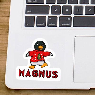 Sticker Magnus Christmas Penguin Notebook Sticker Magnus Christmas Penguin Gift package Image