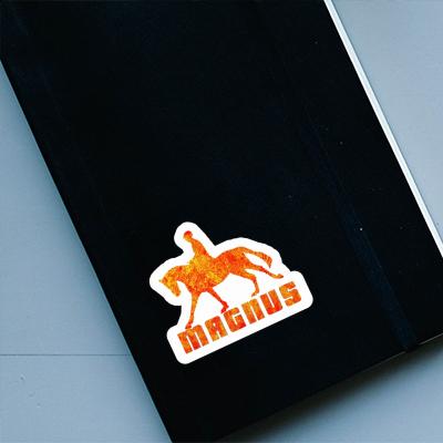 Magnus Aufkleber Reiterin Notebook Image