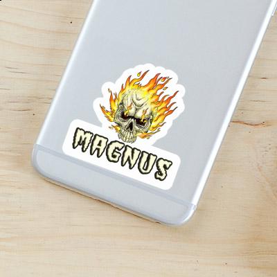 Skull Sticker Magnus Notebook Skull Sticker Magnus Gift package Image