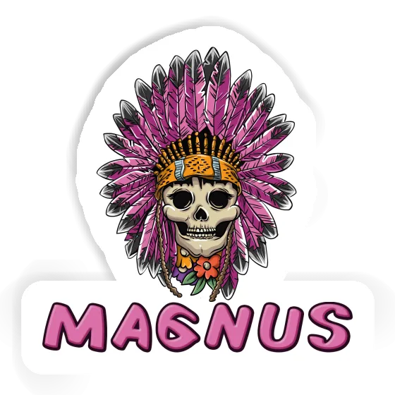 Sticker Womens Skull Magnus Notebook Sticker Womens Skull Magnus Gift package Image