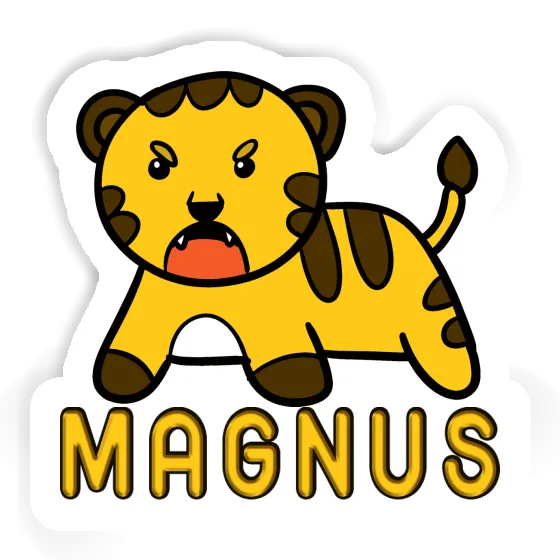 Sticker Magnus Tiger Gift package Image