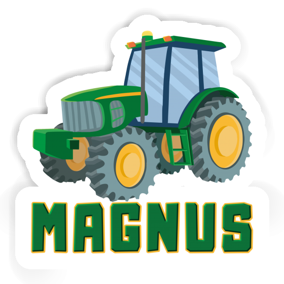 Sticker Magnus Tractor Laptop Image