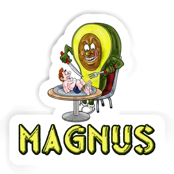 Sticker Avocado Magnus Gift package Image