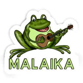 Sticker Guitar Frog Malaika Image