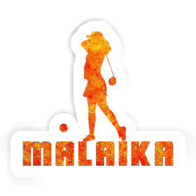 Sticker Malaika Golfer Image