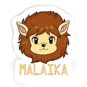 Malaika Autocollant Tête de lion Image