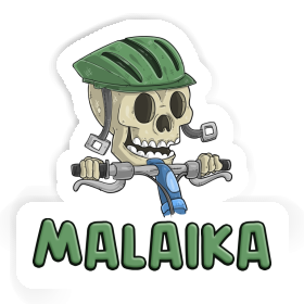 Biker Sticker Malaika Image