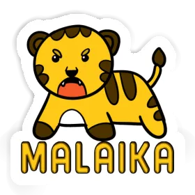 Baby Tiger Sticker Malaika Image