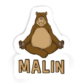 Malin Sticker Bear Image