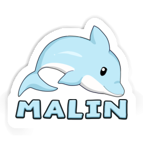 Malin Sticker Dolphin Image