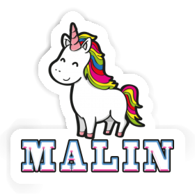 Malin Sticker Unicorn Image