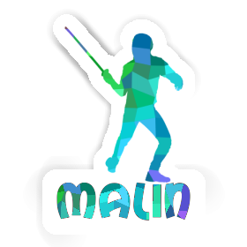 Sticker Fencer Malin Image