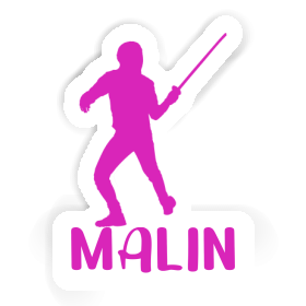 Fencer Sticker Malin Image