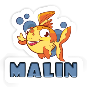 Sticker Fish Malin Image
