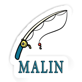 Sticker Malin Fishing Rod Image