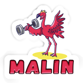 Weight Lifter Sticker Malin Image