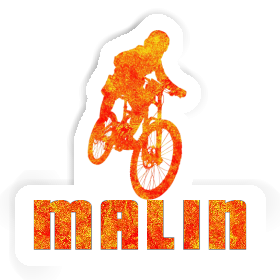 Malin Sticker Freeride Biker Image