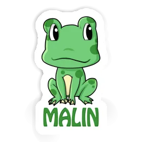 Frog Sticker Malin Image
