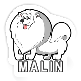 German Spitz Sticker Malin Image