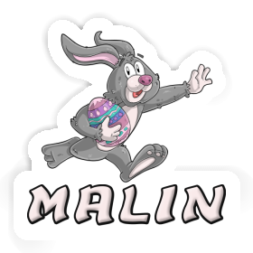 Sticker Rugby rabbit Malin Image