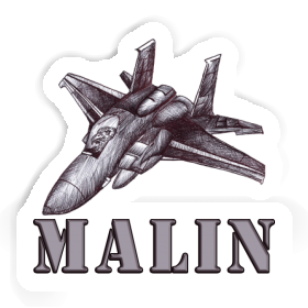 Sticker Malin Jet Image