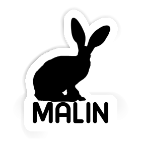 Rabbit Sticker Malin Image