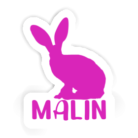 Rabbit Sticker Malin Image