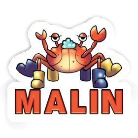 Crab Sticker Malin Image