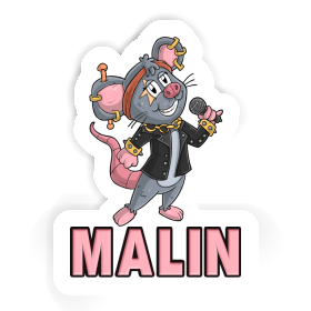 Singer Sticker Malin Image