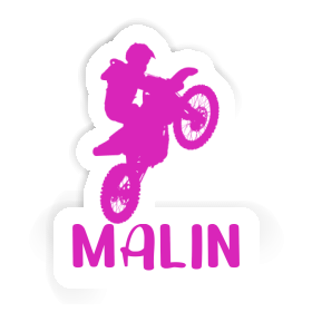 Motocross Rider Sticker Malin Image