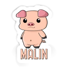 Sticker Piglet Malin Image