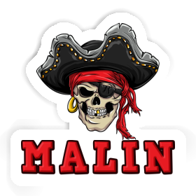 Pirate-Skull Sticker Malin Image