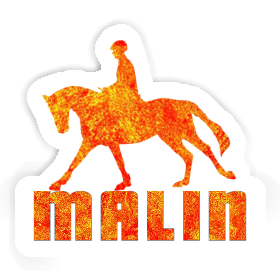 Sticker Horse Rider Malin Image