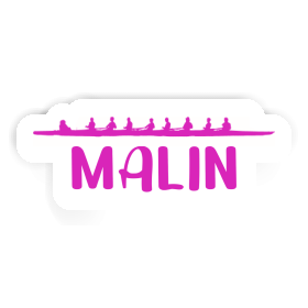 Malin Sticker Rowboat Image