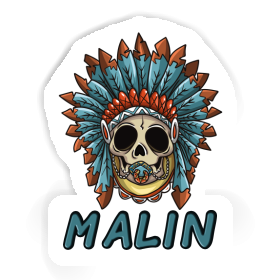 Malin Sticker Baby-Skull Image