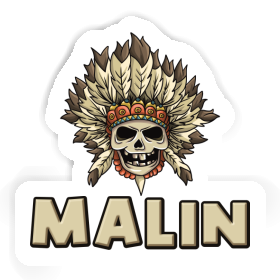 Sticker Malin Kids Skull Image