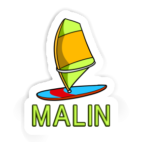 Sticker Windsurf Board Malin Image