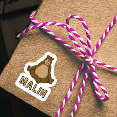 Malin Sticker Bear Notebook Malin Sticker Bear Gift package Image