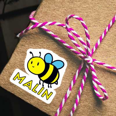 Malin Sticker Bee Notebook Malin Sticker Bee Gift package Image