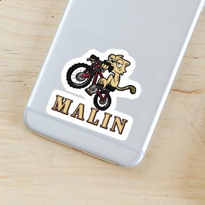 Sticker Bike Cat Malin Image