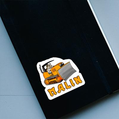 Sticker Malin Bulldozer Image