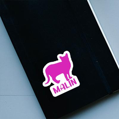 Sticker Cat Malin Notebook Sticker Cat Malin Gift package Image