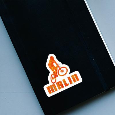 Malin Autocollant Downhiller Laptop Image