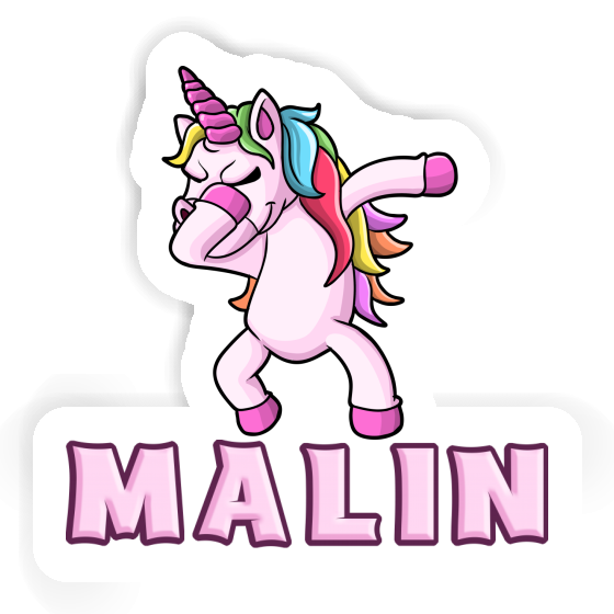 Dabbing Unicorn Sticker Malin Notebook Dabbing Unicorn Sticker Malin Notebook Image