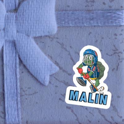 Aufkleber Hockeyspieler Malin Notebook Aufkleber Hockeyspieler Malin Notebook Image