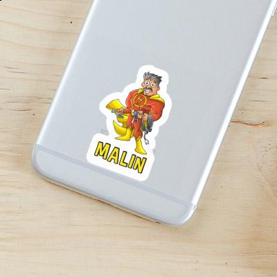 Sticker Electrician Malin Image