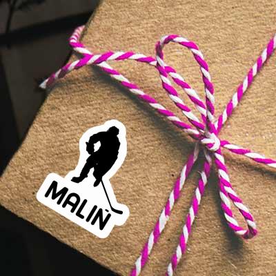 Sticker Hockey Player Malin Laptop Image