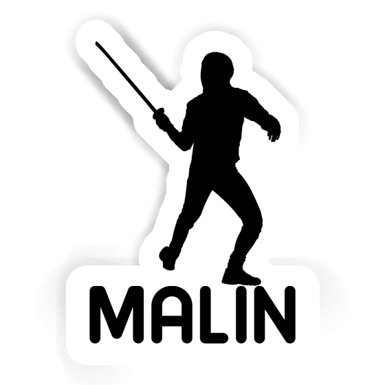 Sticker Fencer Malin Laptop Sticker Fencer Malin Laptop Image