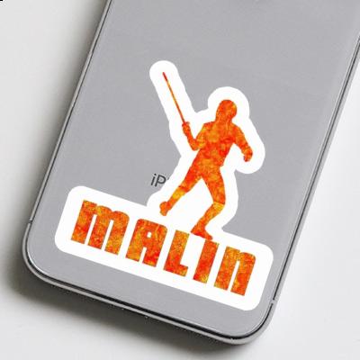 Sticker Fencer Malin Laptop Image
